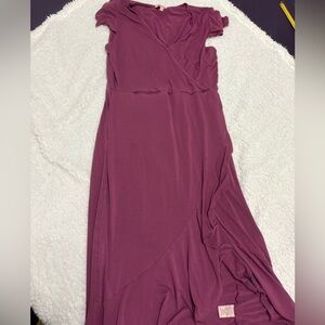 Juicy Couture Elegant Mauve Wrap Dress